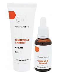 GINSENG&CARROT - Линия с женьшенем и морковным маслом